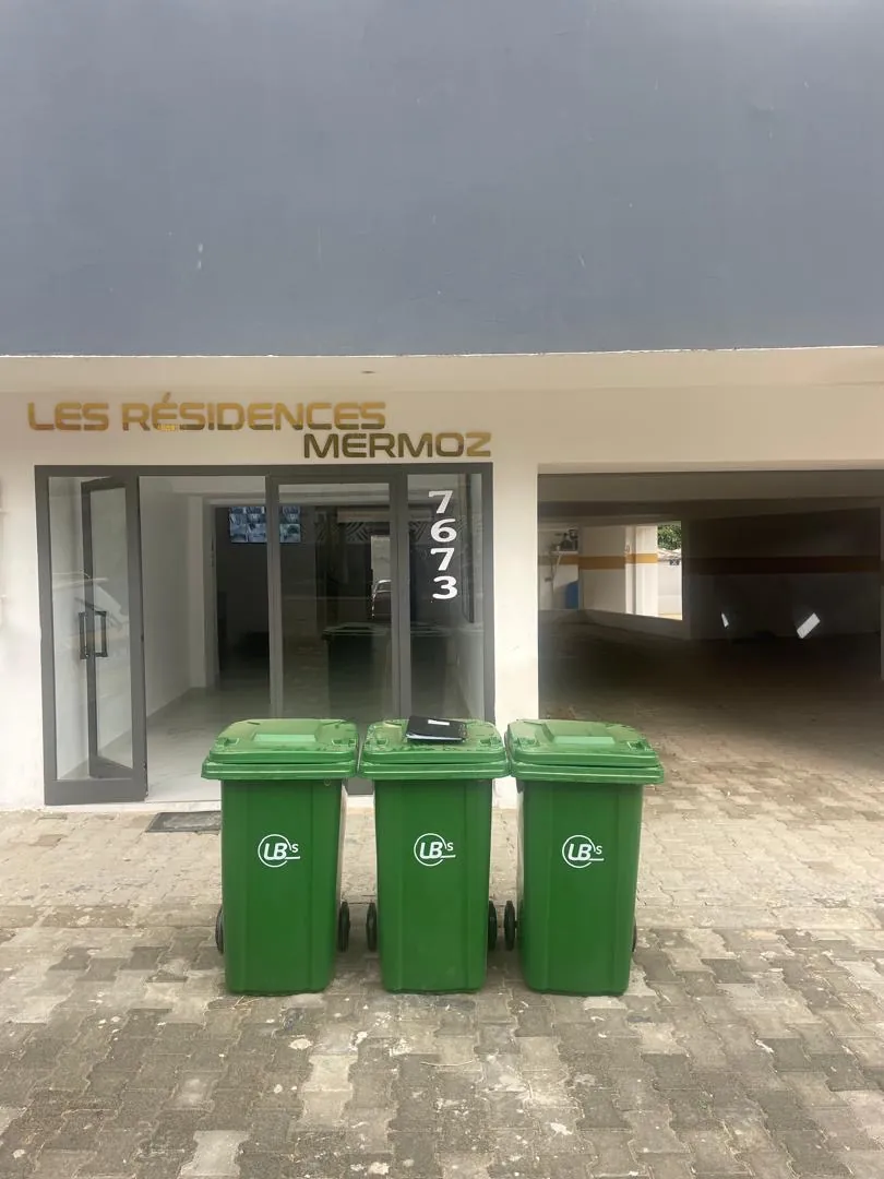 Les Résidences Mermoz — Bacs roulants livrés